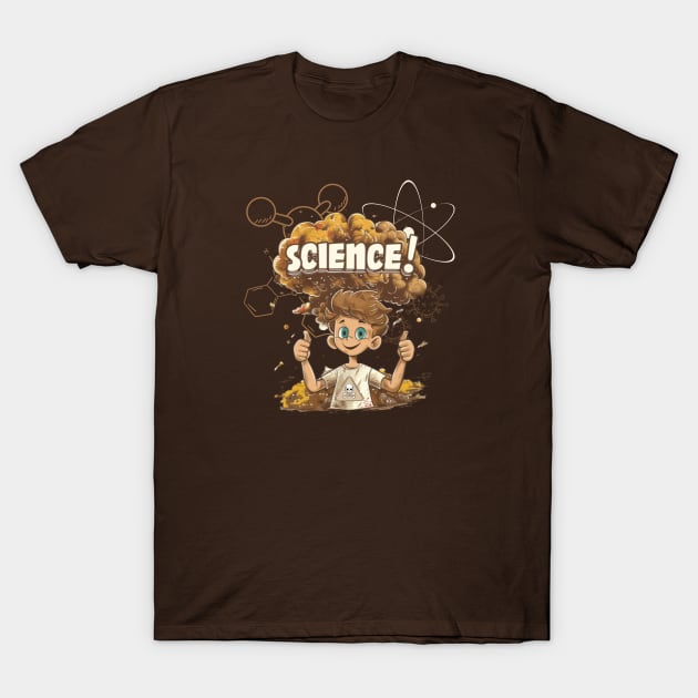 science is like magic, chemistry, atomic bomb, gift presents T-Shirt by Pattyld